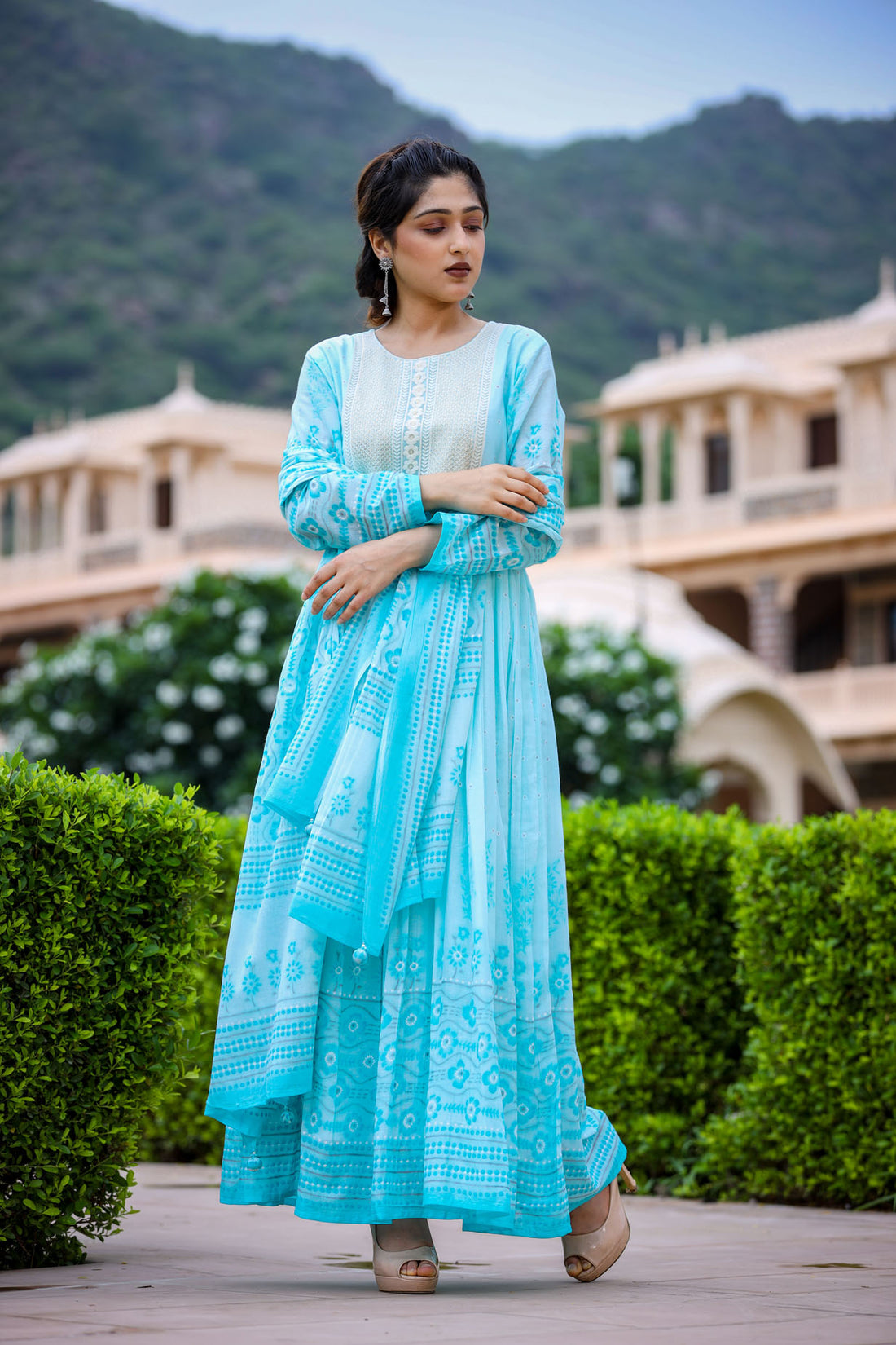 Beautiful Blue Long Dress