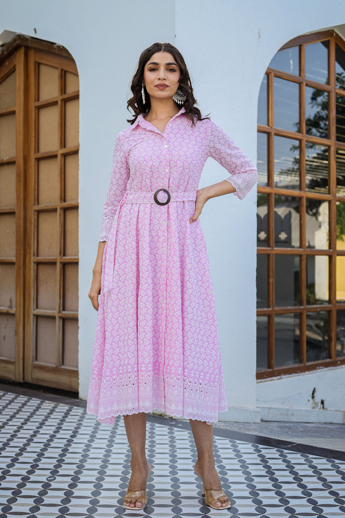 Pretty Pink Elegant Dress
