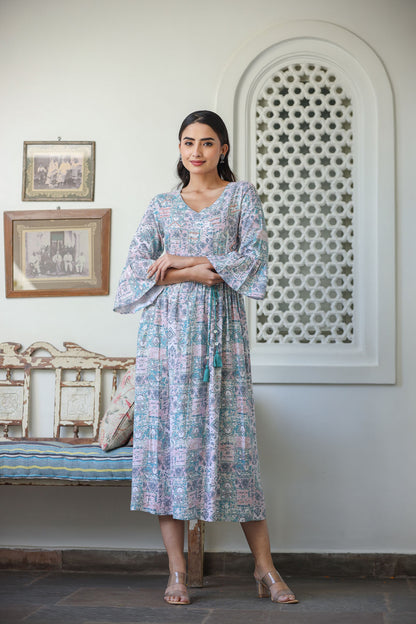 The Bell Sleeved Midi
