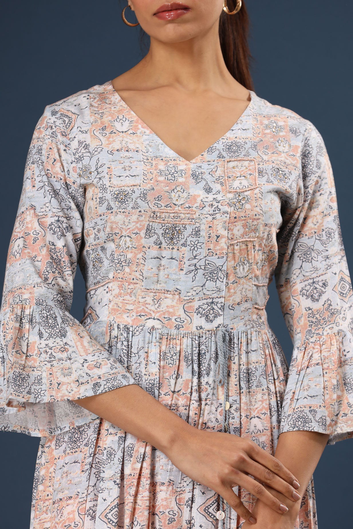 The Bell Sleeved Midi