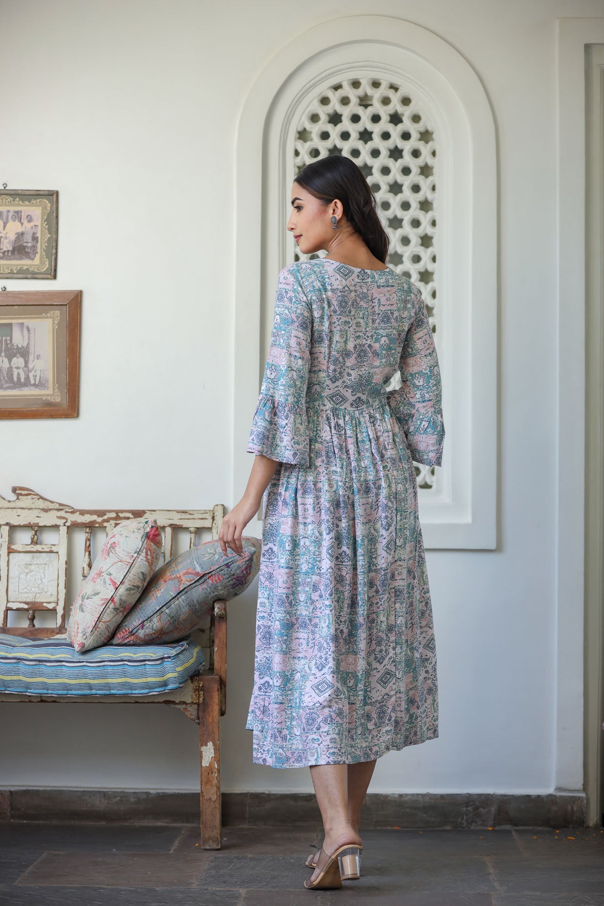 The Bell Sleeved Midi