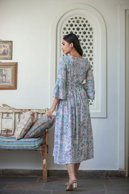 The Bell Sleeved Midi