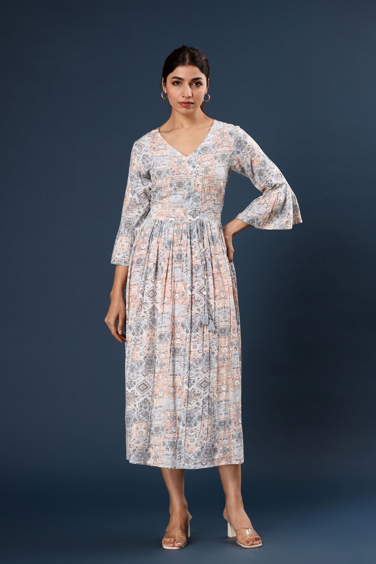 The Bell Sleeved Midi