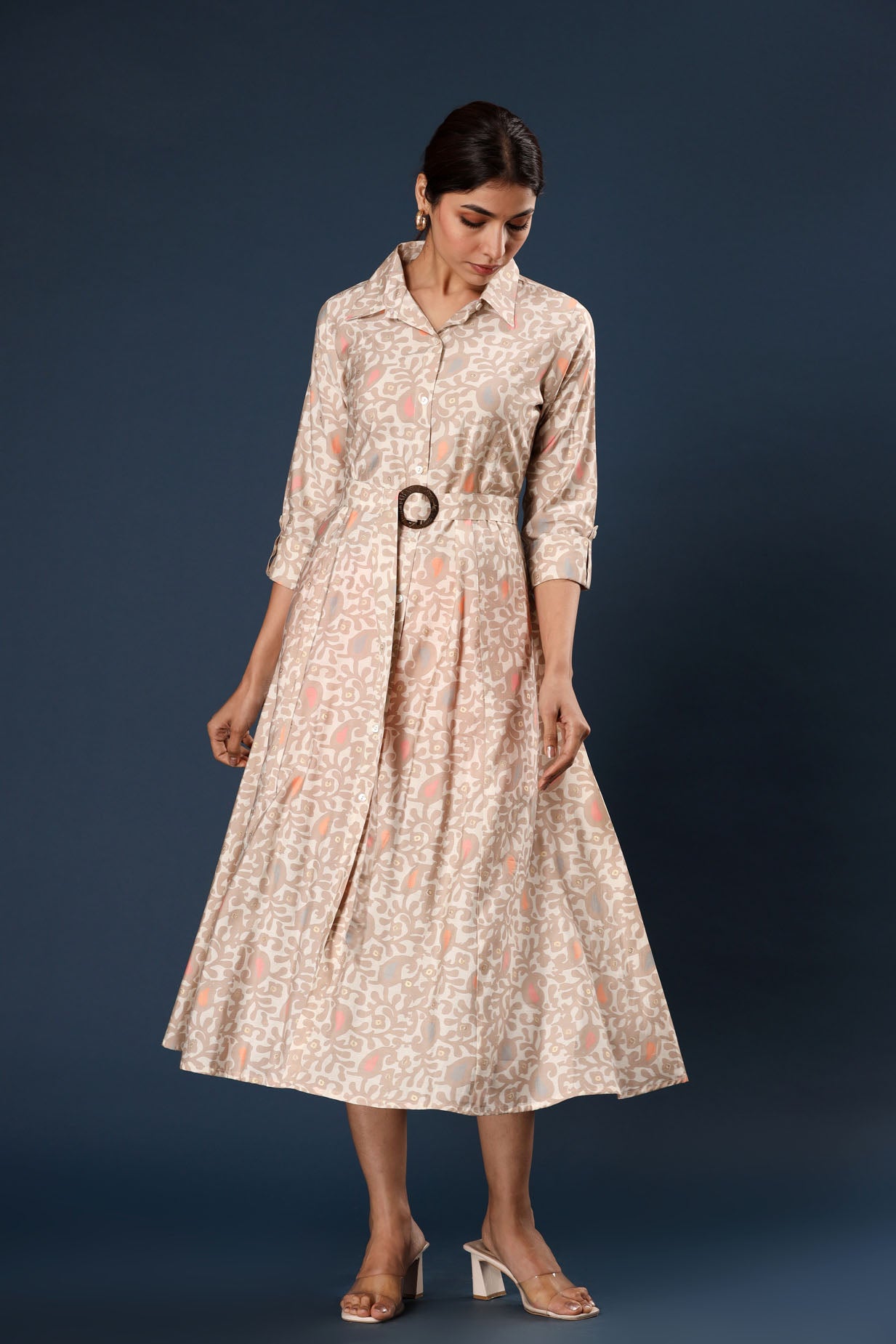 The Beige Midi