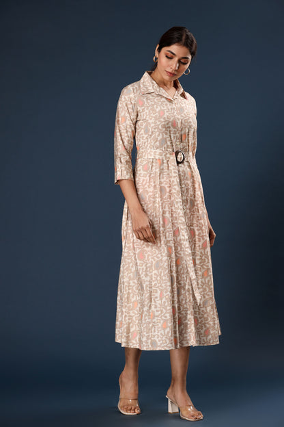 The Beige Midi