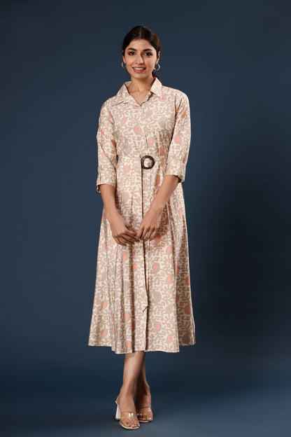 The Beige Midi