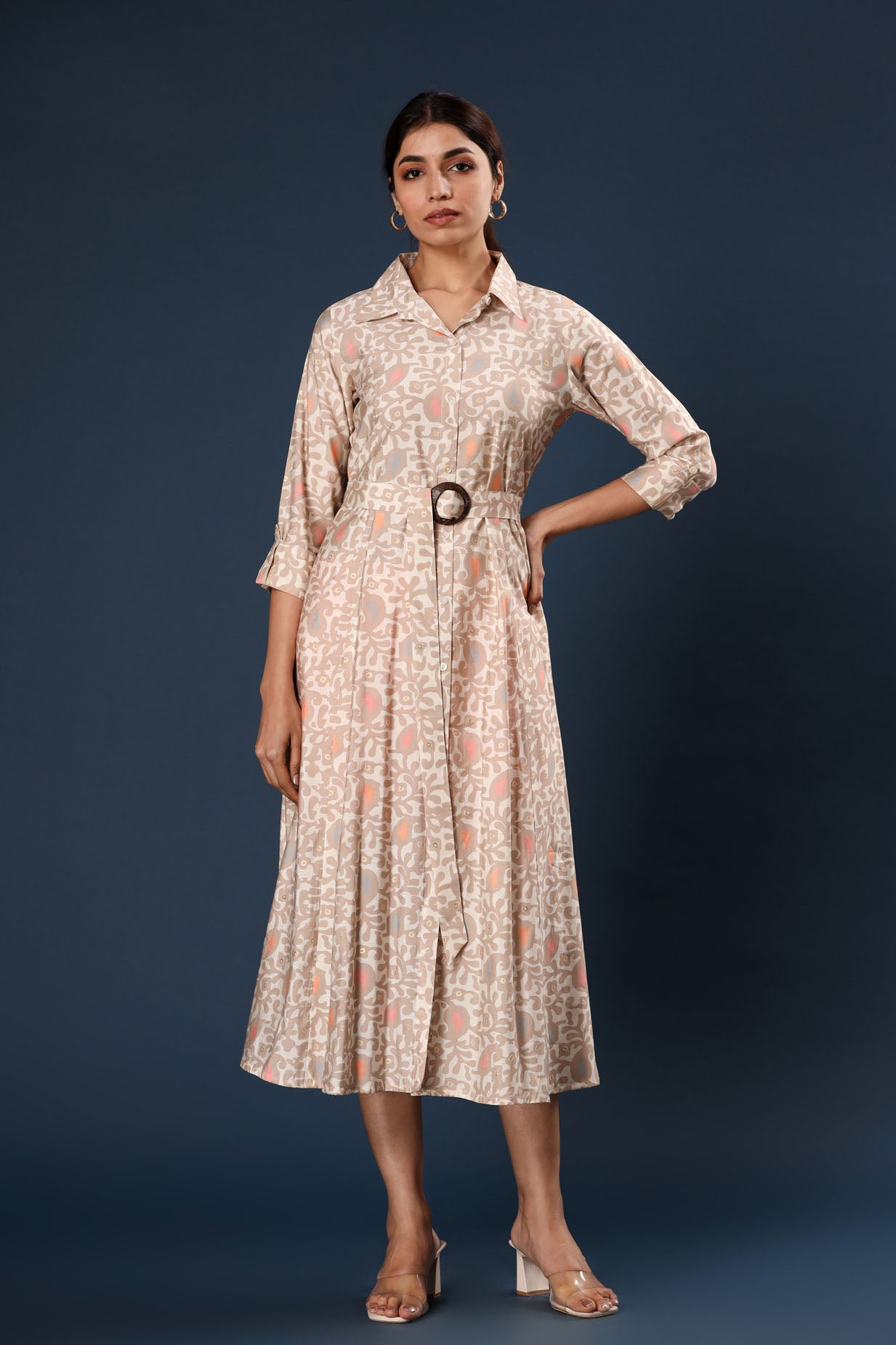 The Beige Midi
