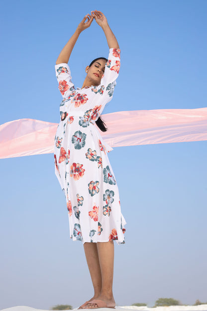 The Floral Midi
