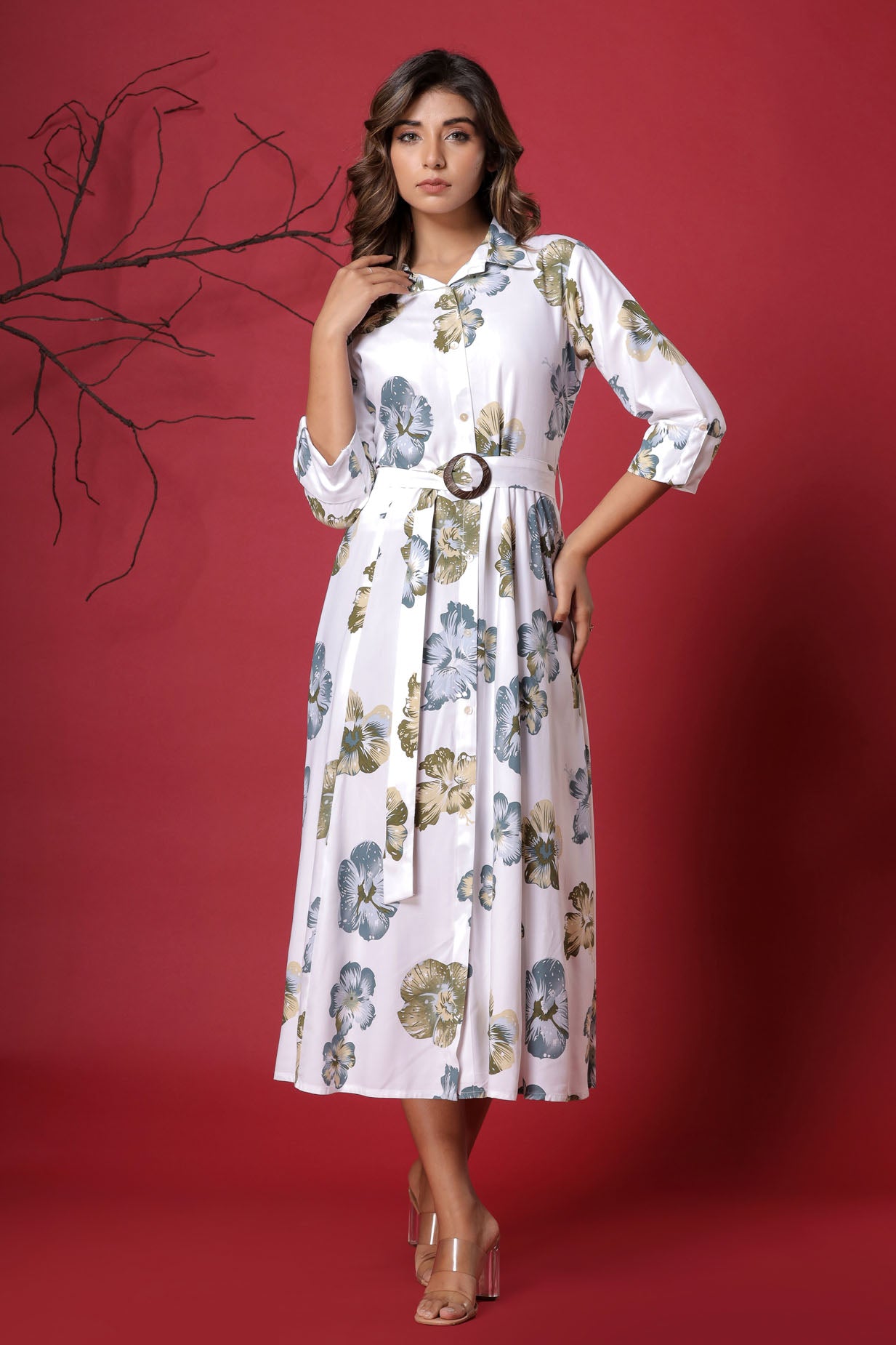 The Floral Midi