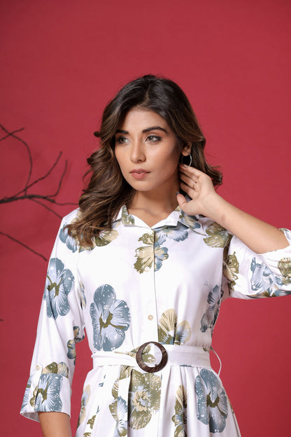The Floral Midi