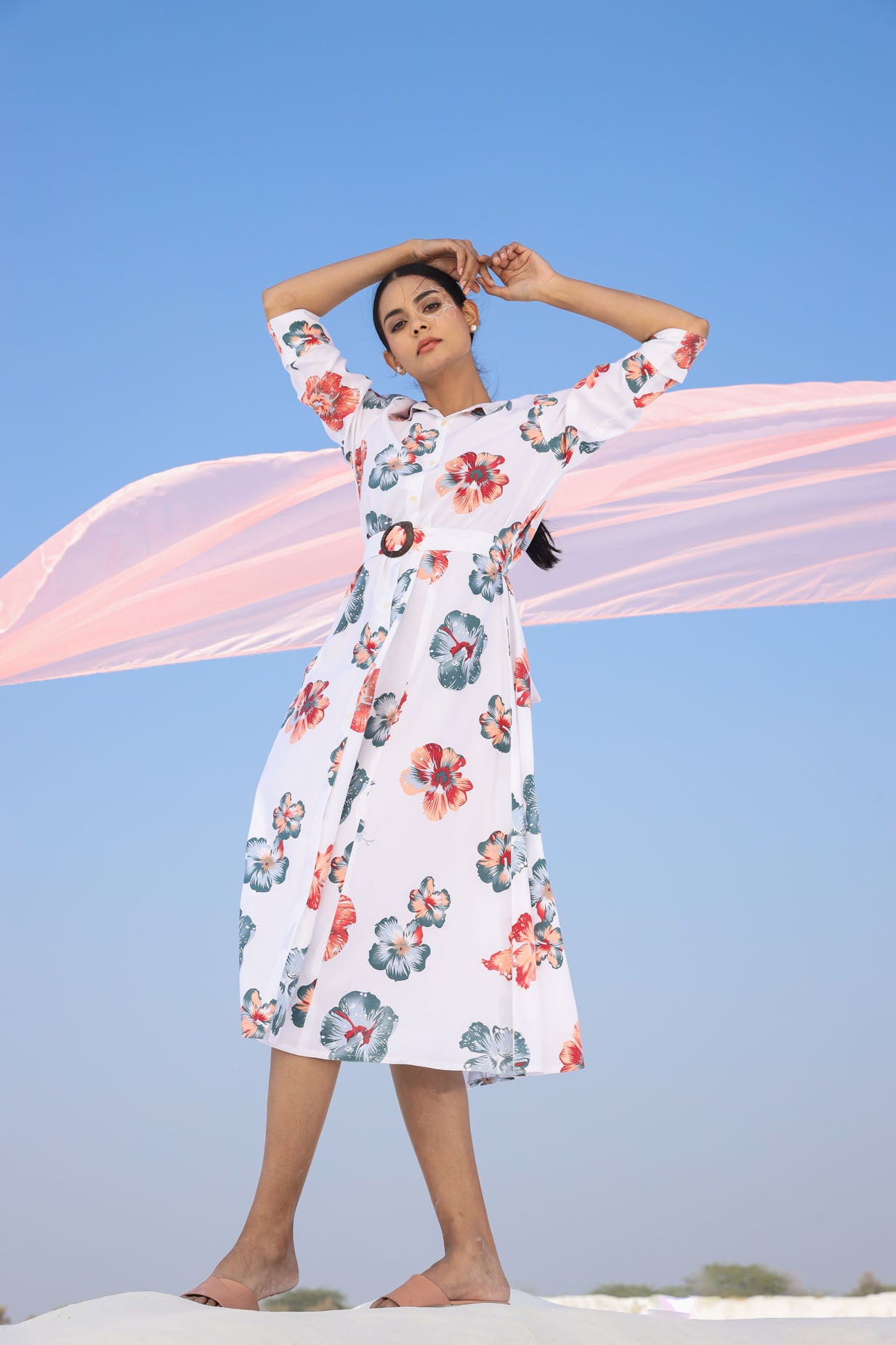 The Floral Midi