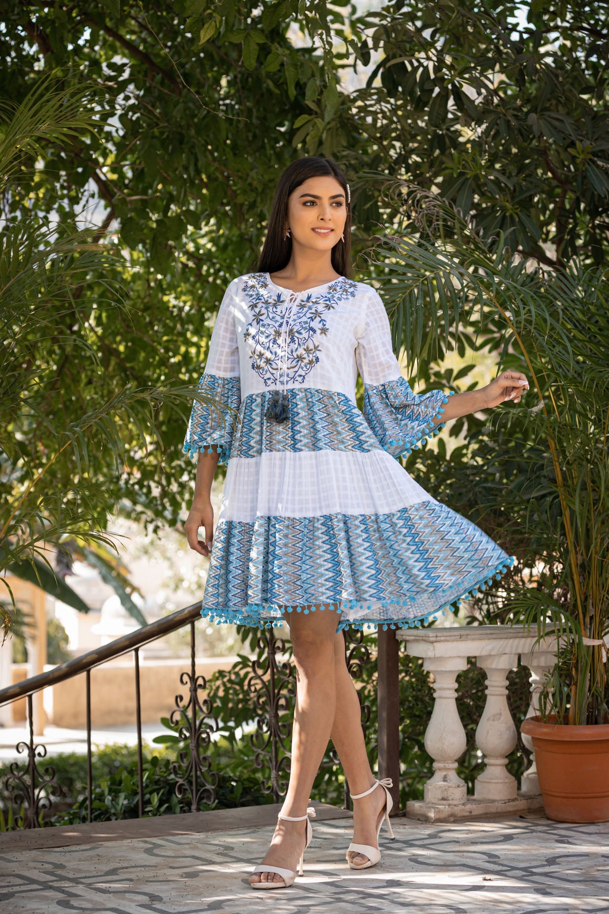 The Embroidered Indigo