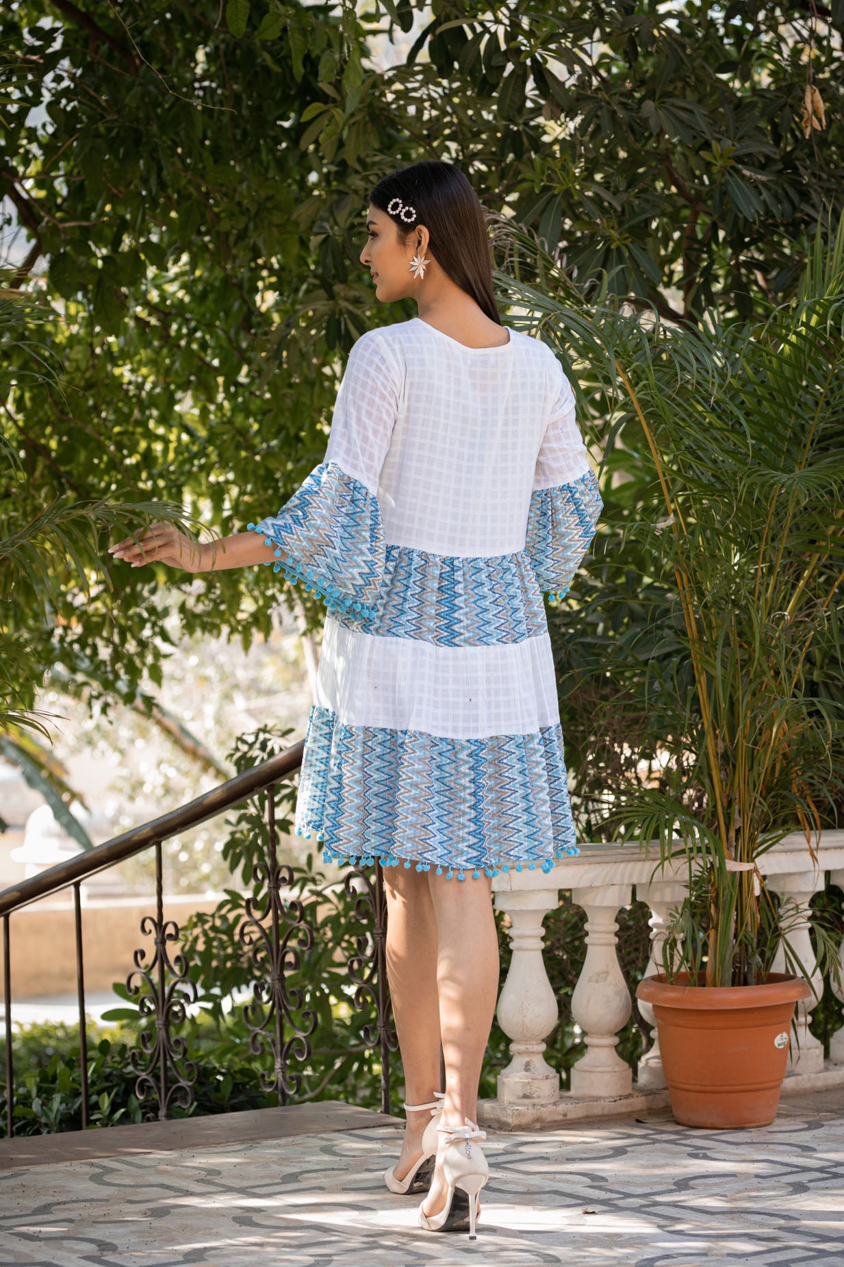 The Embroidered Indigo