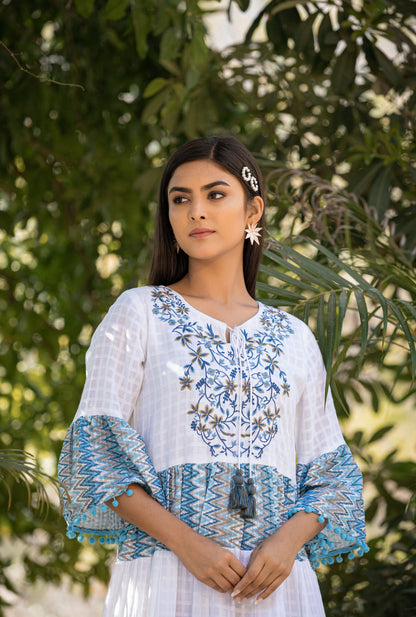 The Embroidered Indigo