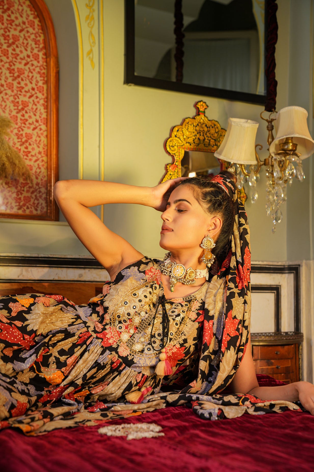 The Floral Shararas