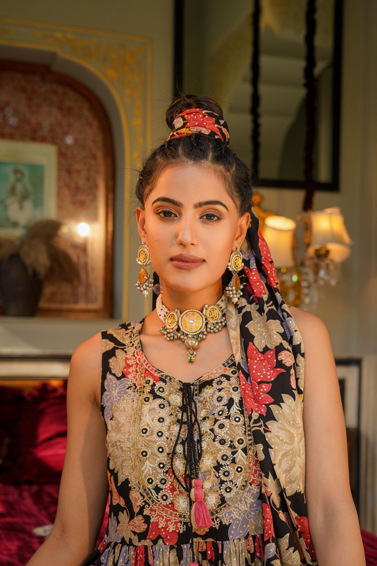 The Floral Shararas