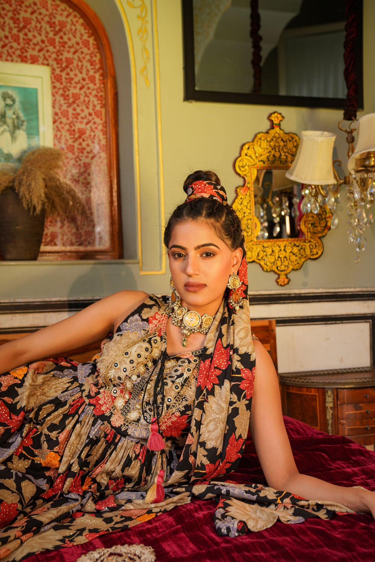 The Floral Shararas