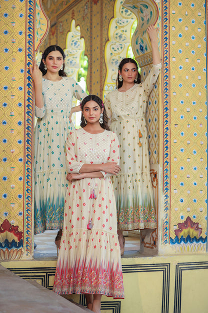 The Colourful Gowns