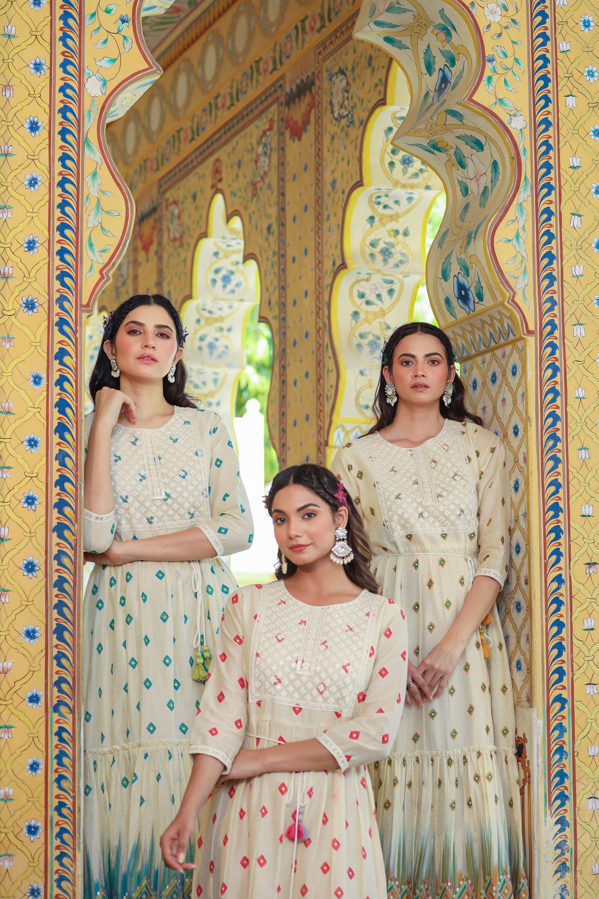 The Colourful Gowns